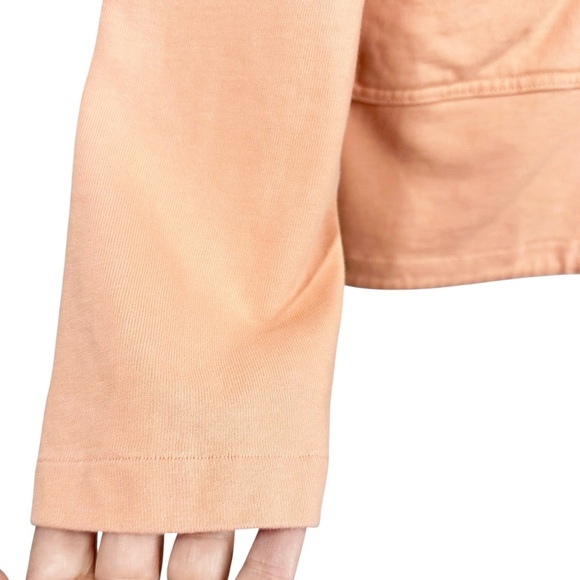 NIKE Sportswear Heritage Hoodie Essentials Men's Small Hooded Sweatshirt Apricot - Picture 4 of 8